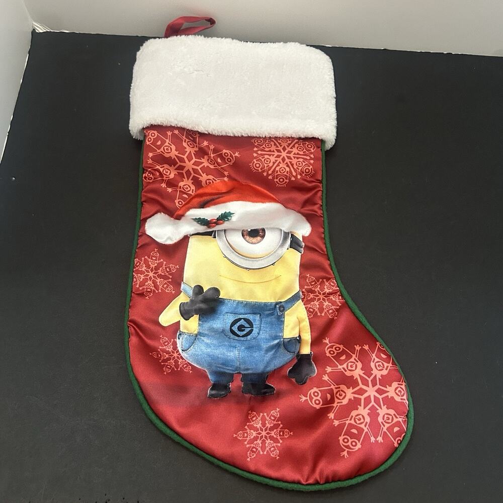 Kurt S Adler Despicable Me 2 Stuart Minion Christmas Stocking 17 Inches